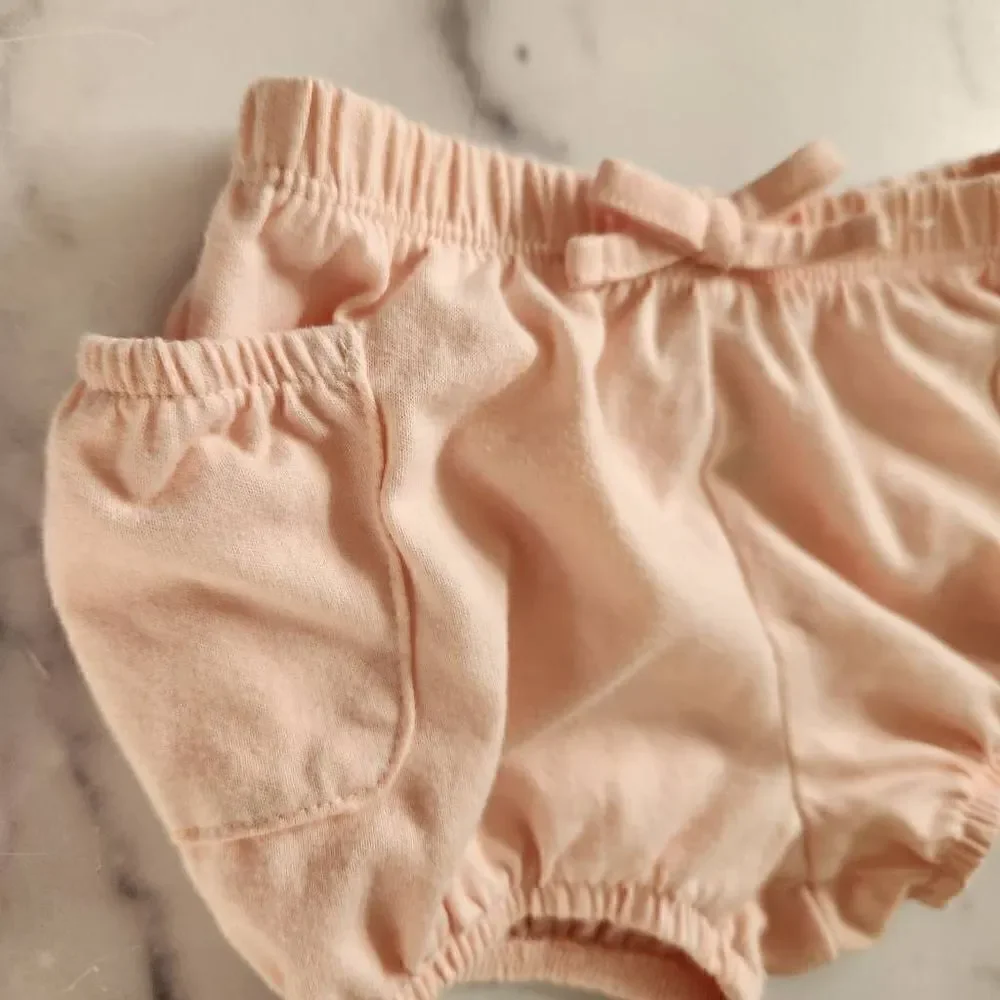 Garanimals 6-9 light pink bubble shorts
